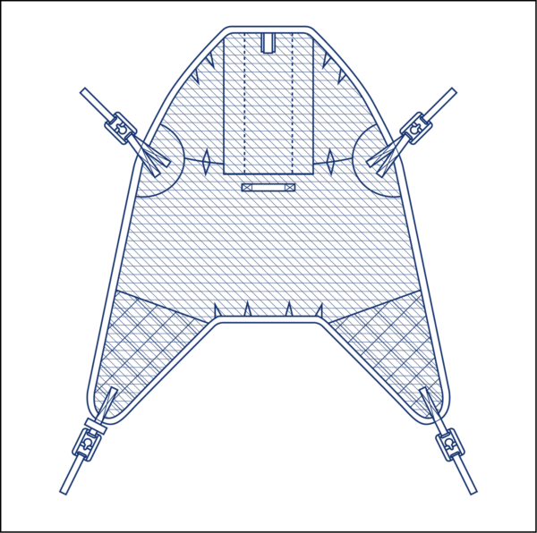 High Easy Mesh Clip Sling