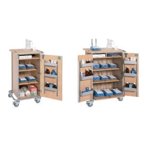 Monitored Dosage System Trolley