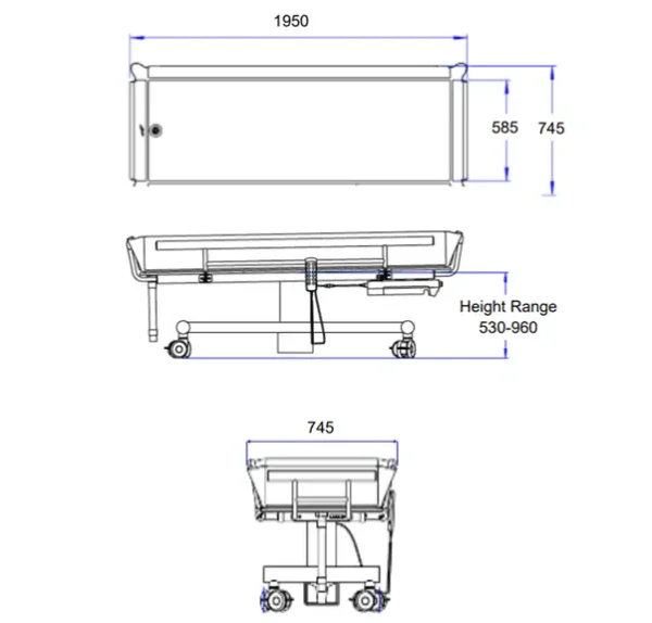 Astor Shower Trolley - Image 6